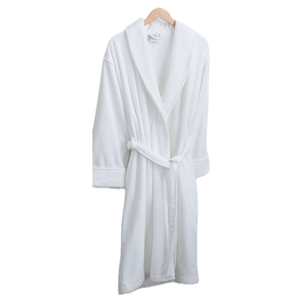 DOWNTOWN COMPANY women’s SPA COLLECTION VELOUR BATHROBE